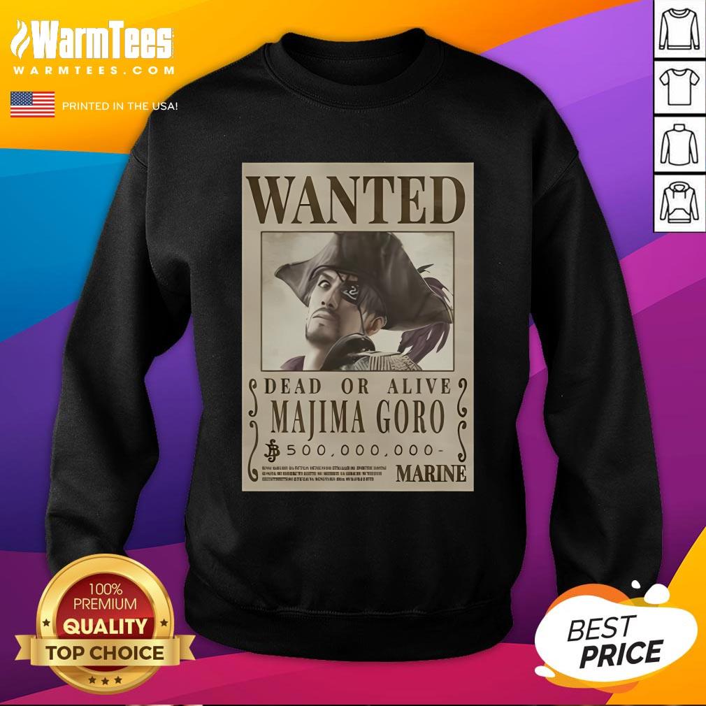 Top Wanted Dead Or Alive Majima Goro T-Shirt - Image 4
