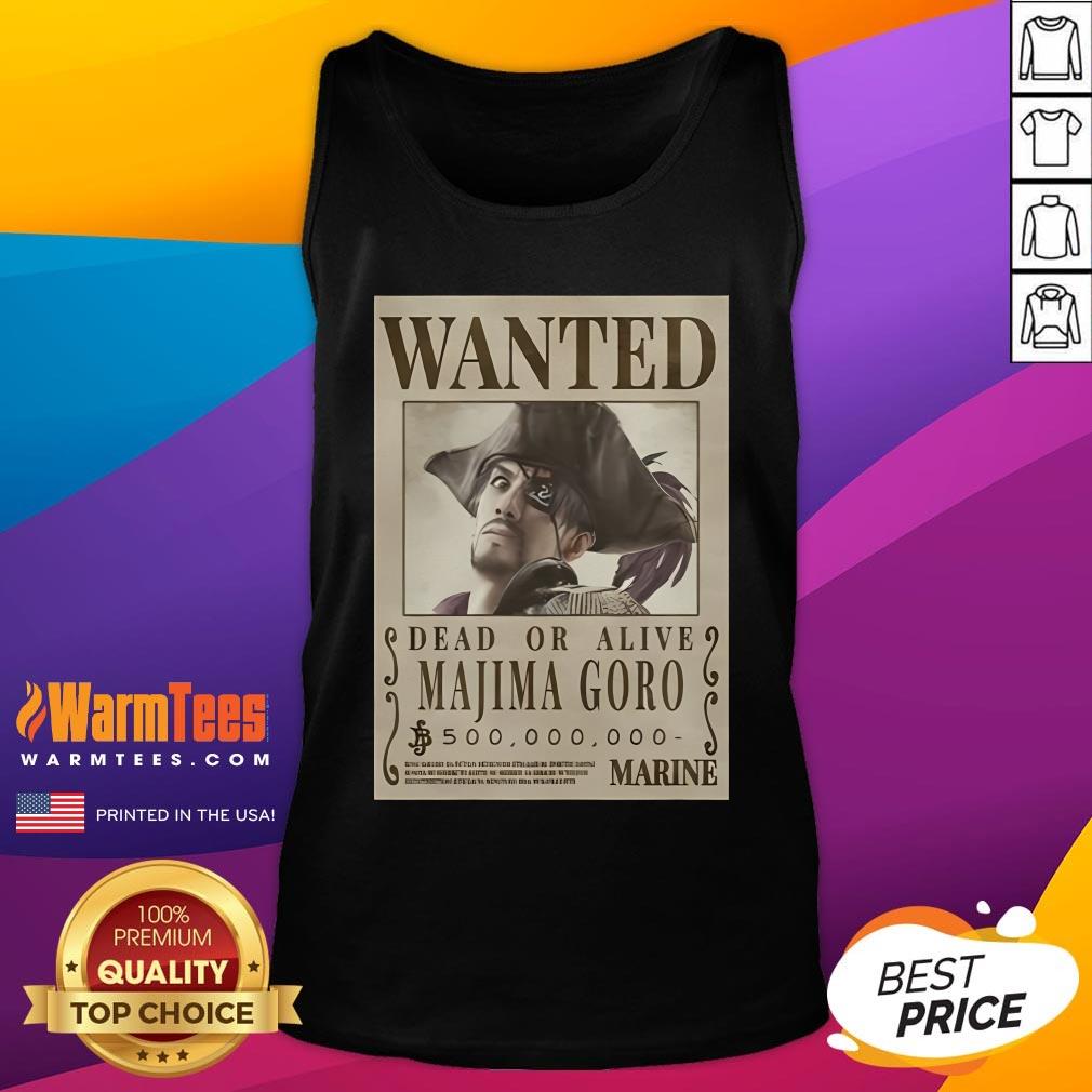 Top Wanted Dead Or Alive Majima Goro T-Shirt - Image 5