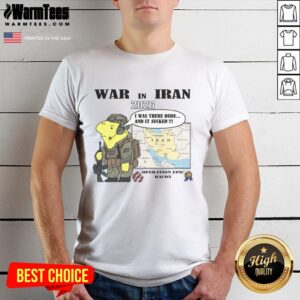 Top War In Iran 2026 Operation Epic Bacon T-Shirt