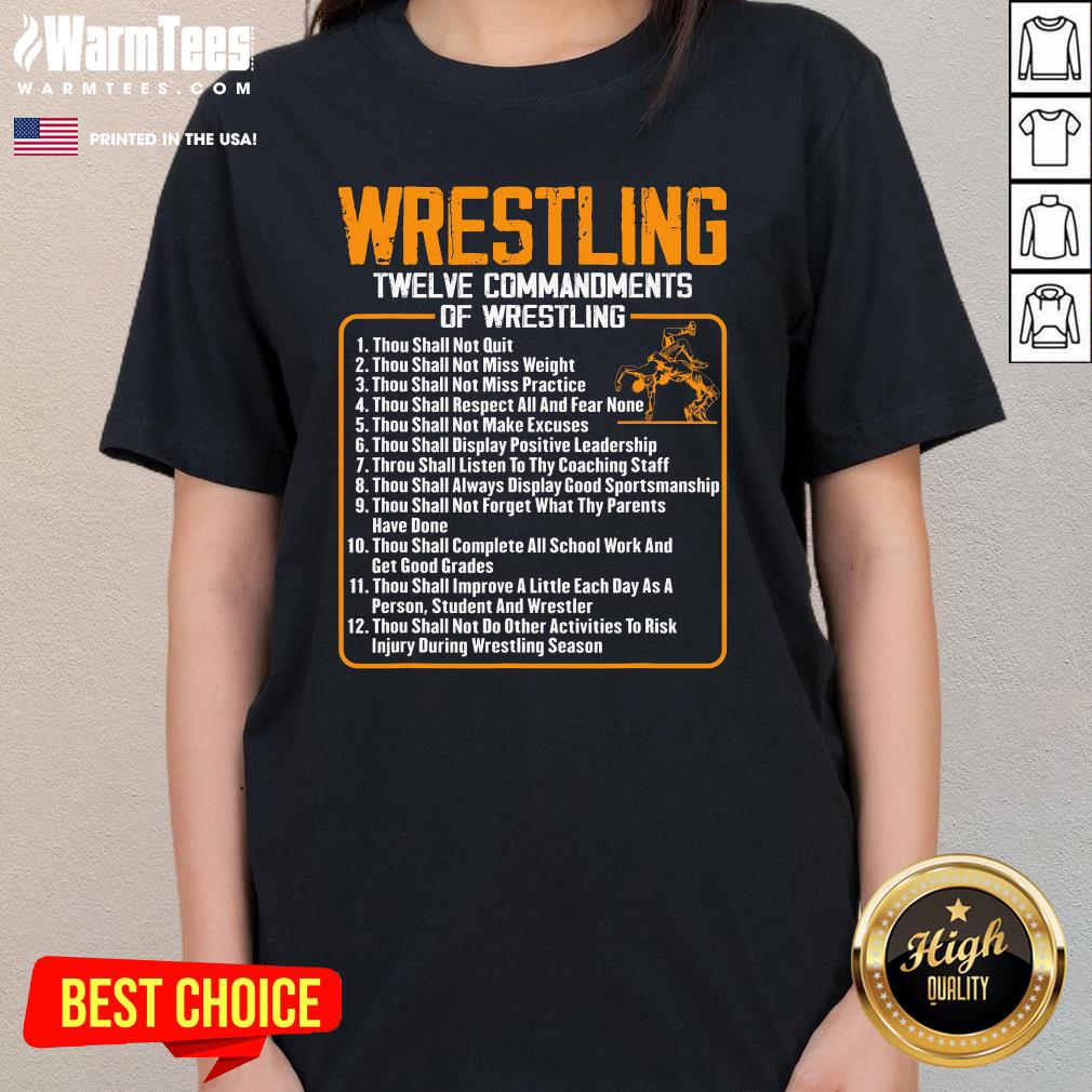 Top Wrestling Coach Team Humor Wrestling Sport Lover Enthusiast T-Shirt - Image 2