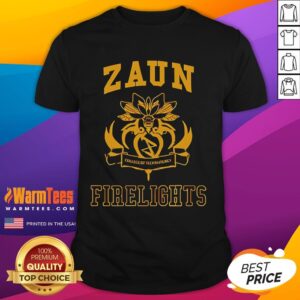Top Zaun Firelights College Of Techmaturgy T-Shirt