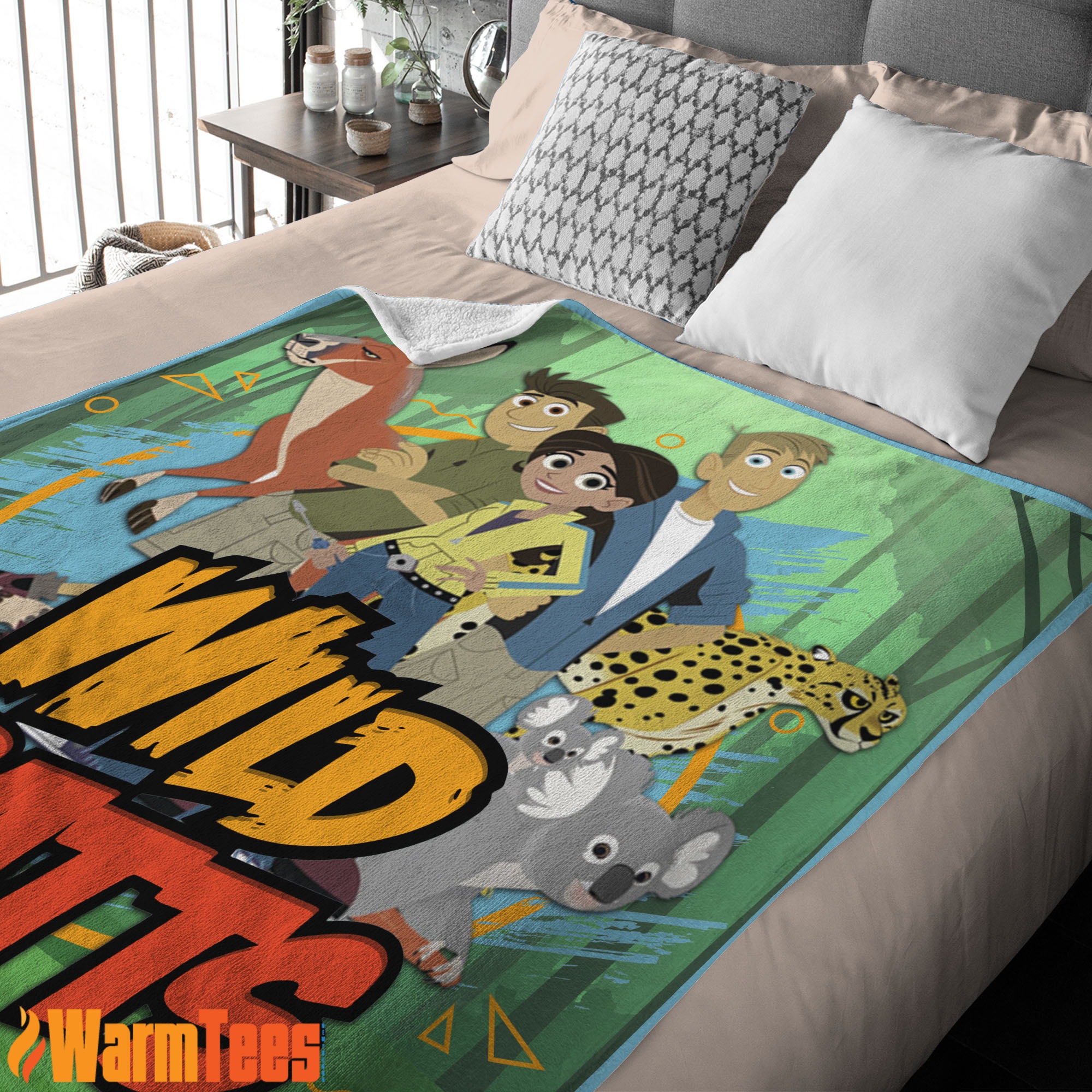 Wild Kratts Adventure Blanket Fleece Customized Blanket - Image 2