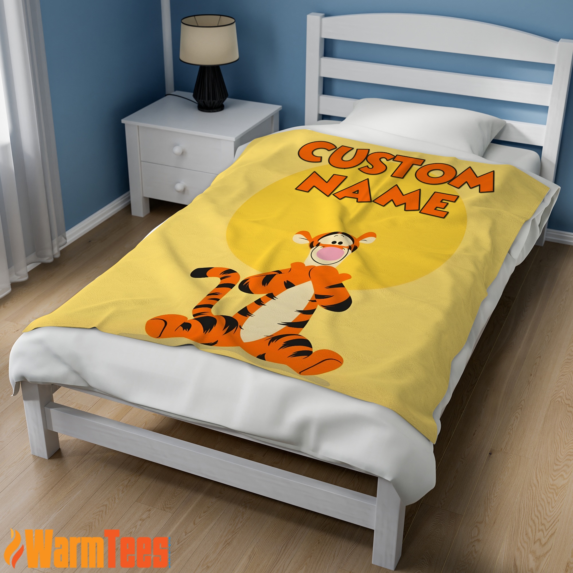 Winnie The Pooh Tigger Blanket Fleece Customized Blanket - Image 2