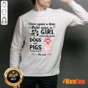 Alternative view of A Girl Who Loved Dogs And Pigs Shirt