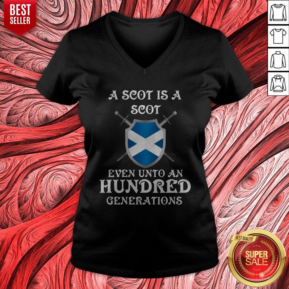 A Scot Is A Scot Even Unto An Hundred Generations Shirt - Image 4
