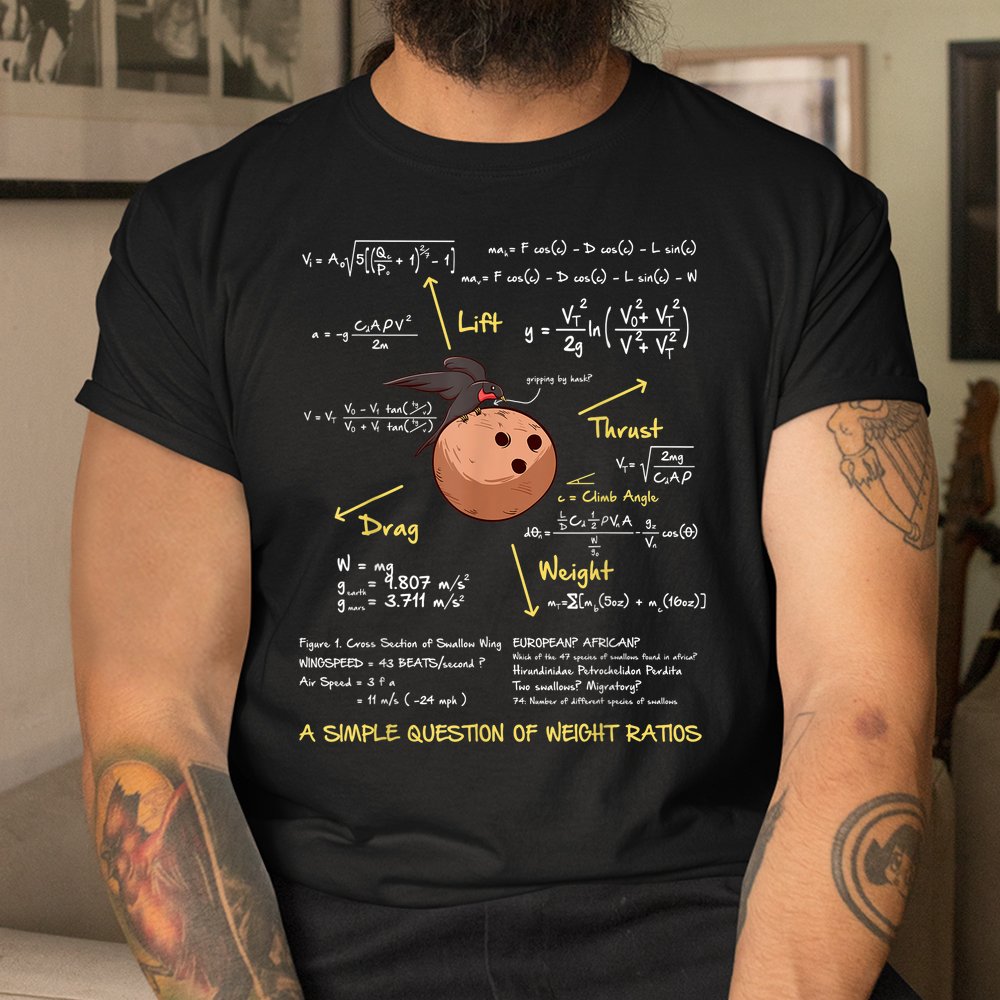 A Simple Question Of Weight Ratios Shirt - Image 3