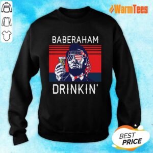 Alternative view of Abraham Lincoln Baberham Drinkin American Shirt