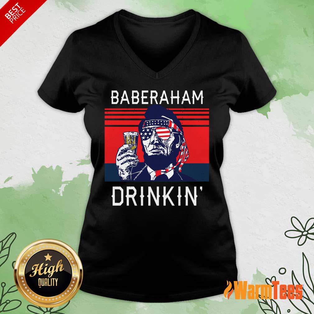 Abraham Lincoln Baberham Drinkin American Shirt - Image 5