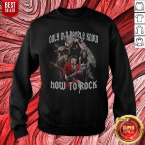 Alternative view of AC DC Only Old People Know How To Rock Shirt