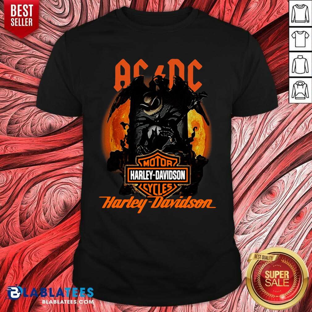 ACDC Motor Harley Davidson Cycles Shirt