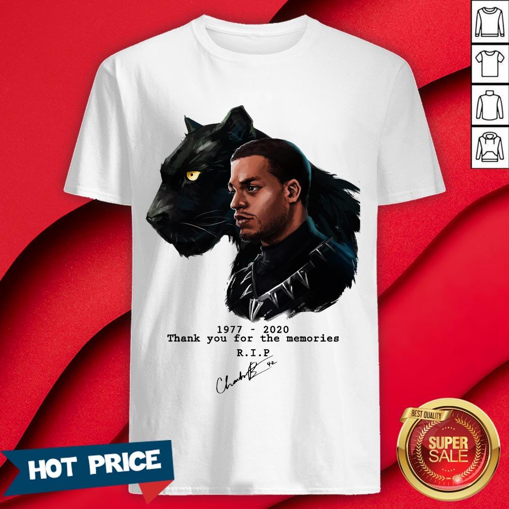 Actor Chadwick Boseman The Black Panther Marvel Shirt