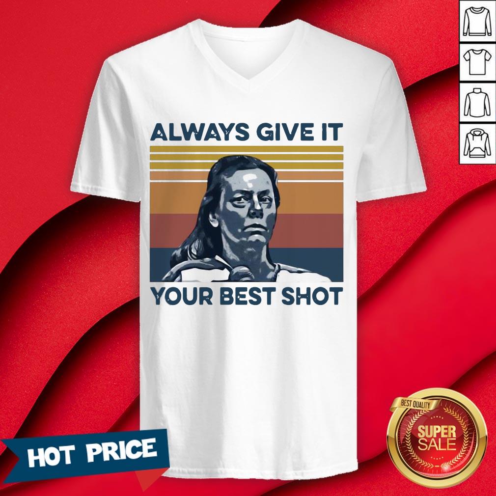 Aileen Wuornos Always Give It Your Best Shot Vintage Shirt - Image 3