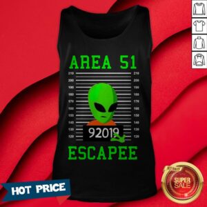 Alternative view of Alien Escapee Area 51 Cute Vintage Halloween Costume Shirt