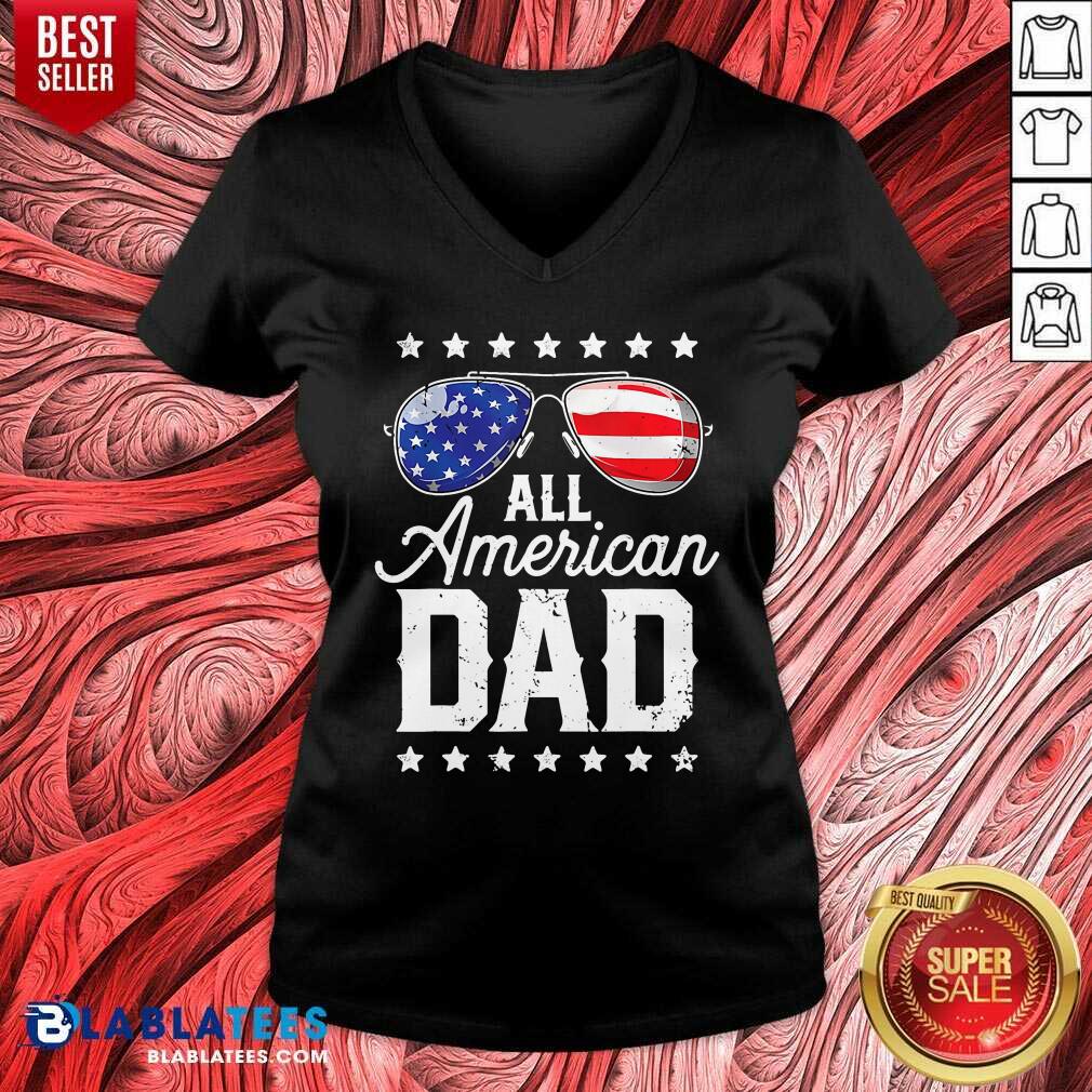 All American Dad 4th Of July Shirt - Image 2