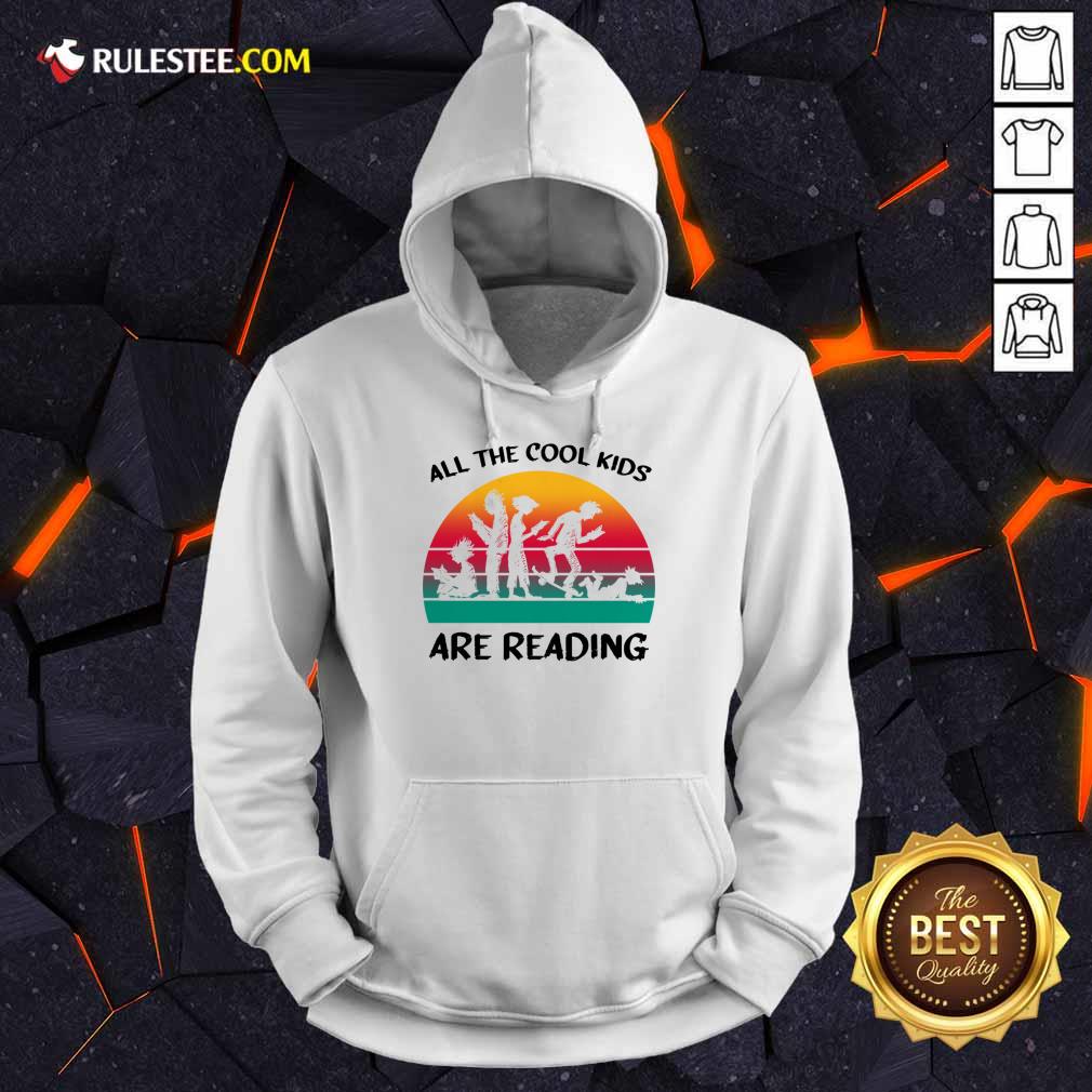 All The Cool Kids Are Reading Vintage Shirt - Image 4