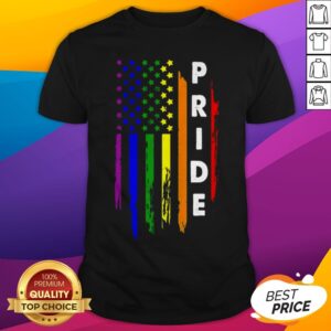 America Flag Pride LGBT 4th Of July Independence Day Shirt