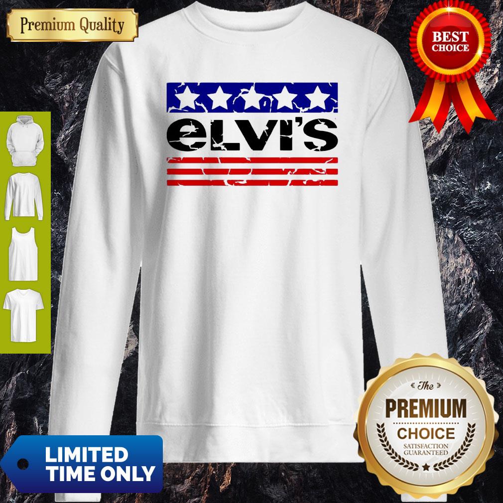 American Flag Elvis Parody Shirt - Image 4