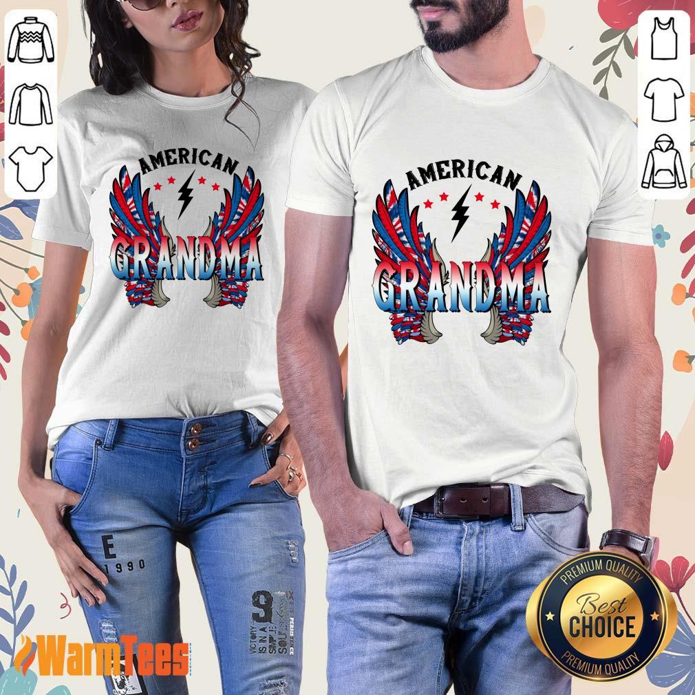 American Grandma Wings Shirt - Image 3