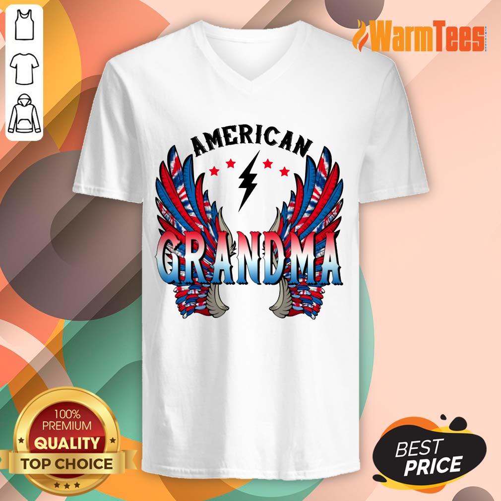 American Grandma Wings Shirt - Image 5