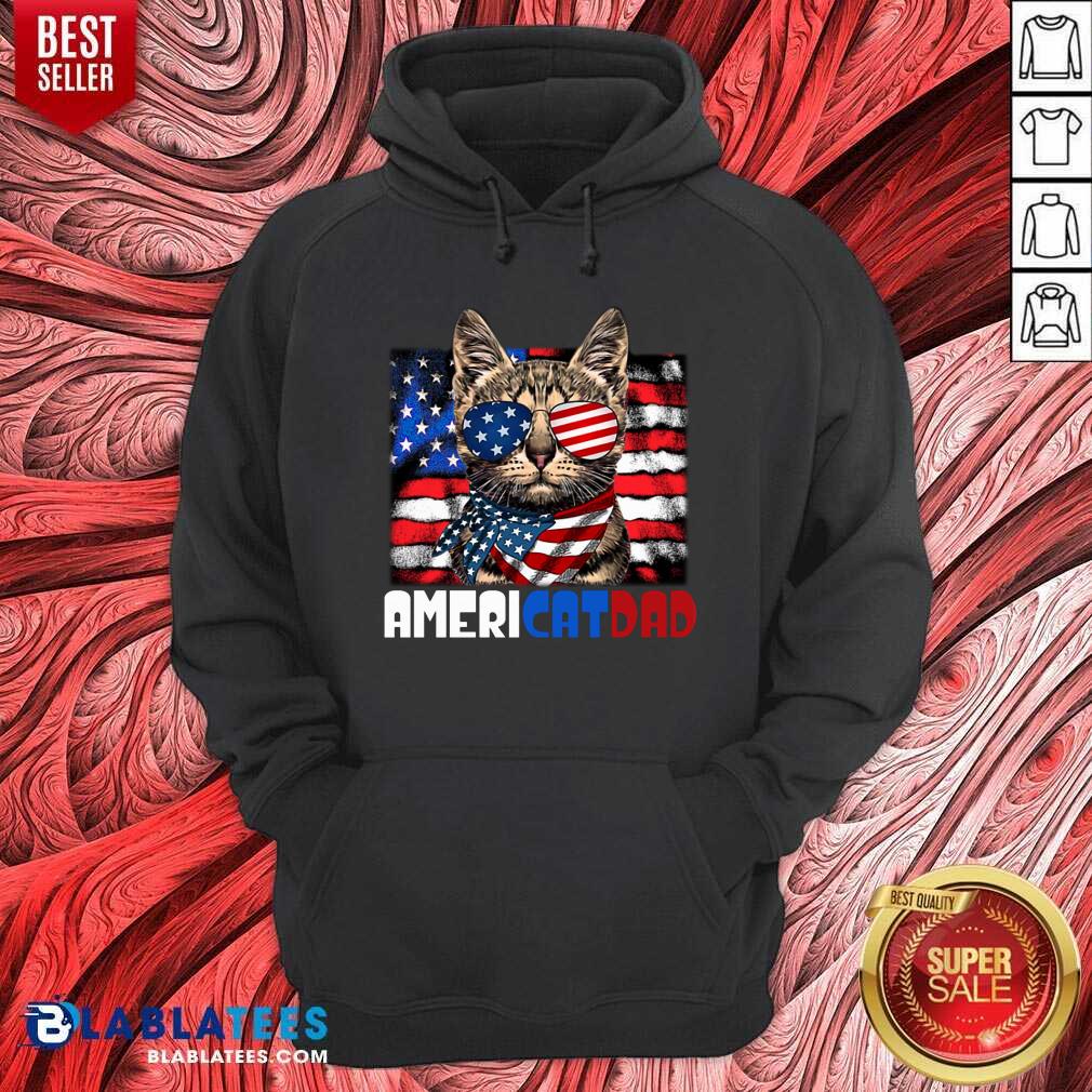 Americat Dad 4th Of July Shirt - Image 5