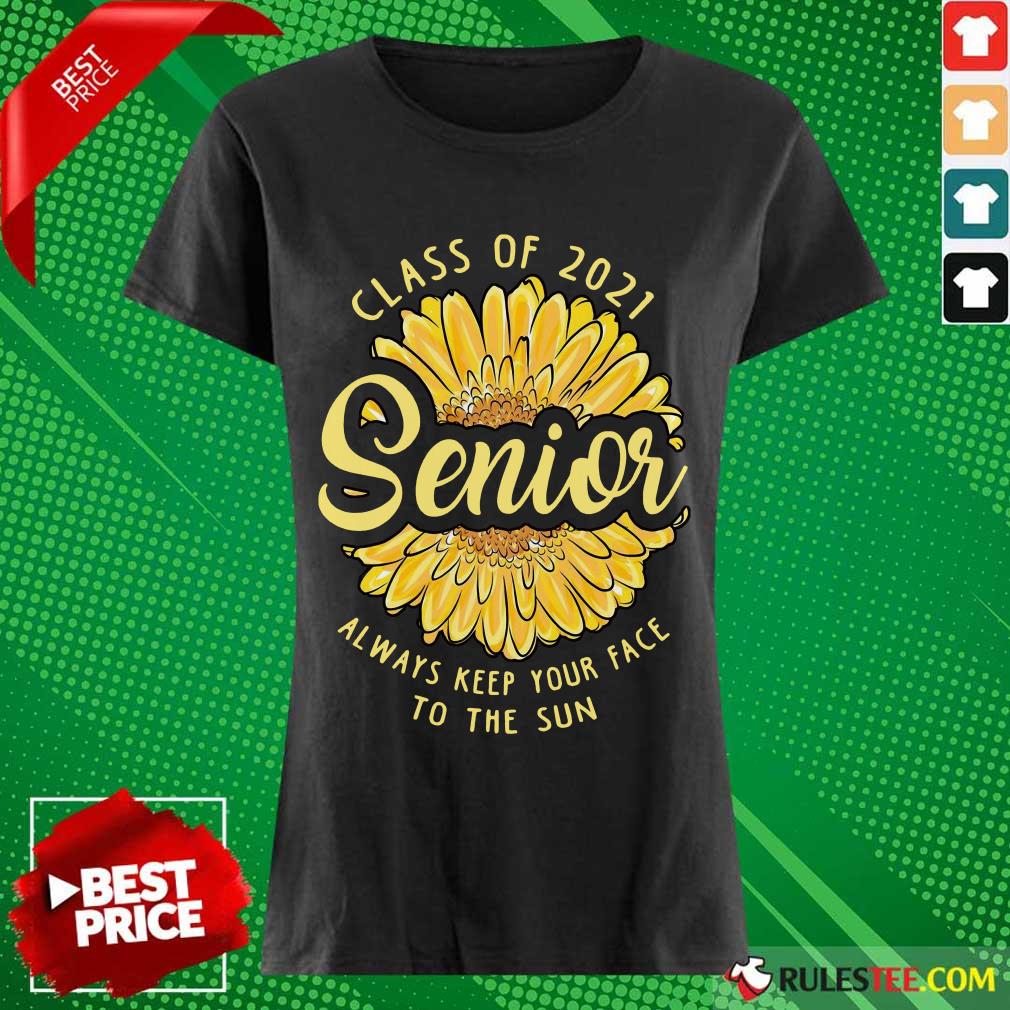 Amused Class Of 2021 Senior The Sun Shirt - Image 2