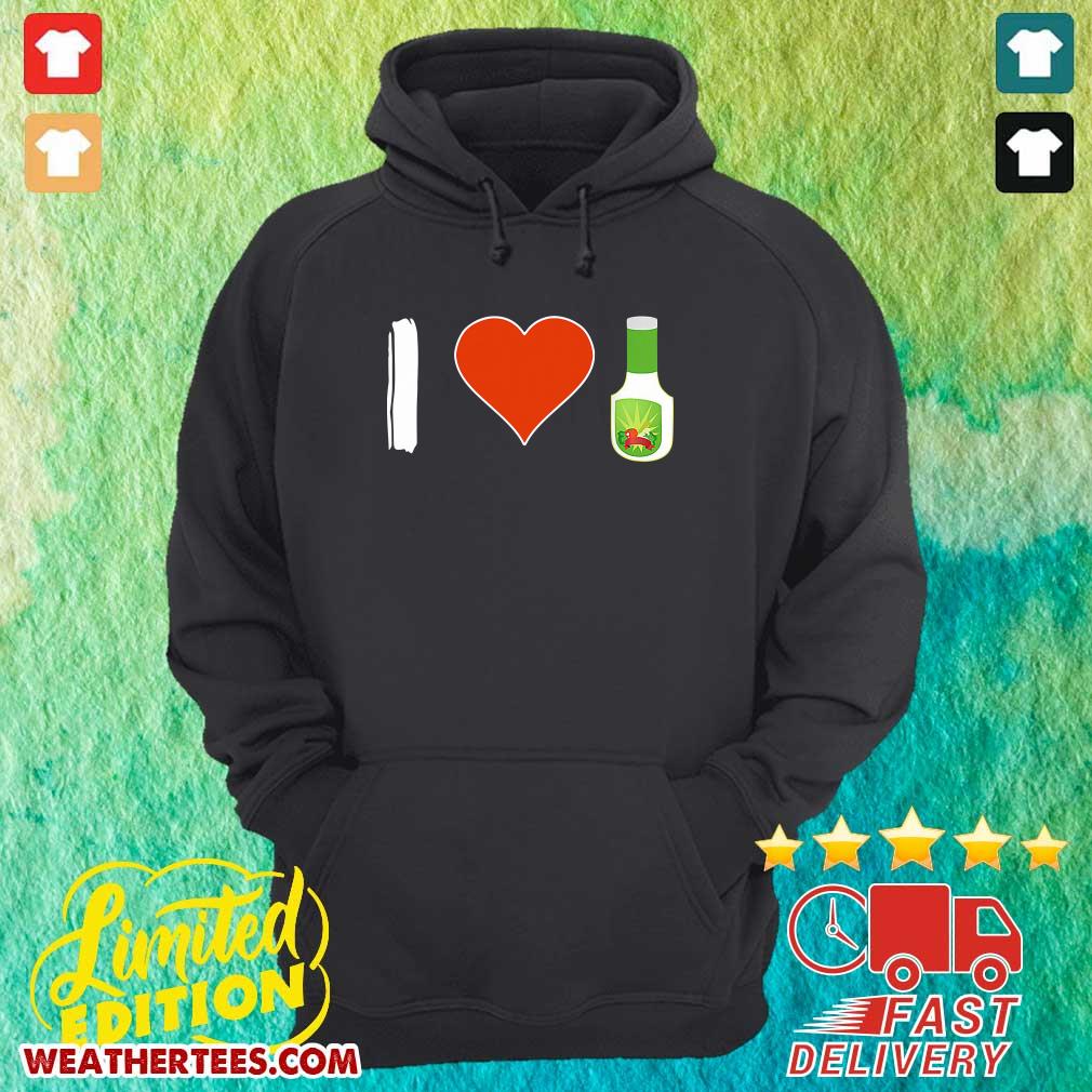 Amused I Love 1 Vegetarian Shirt - Image 5