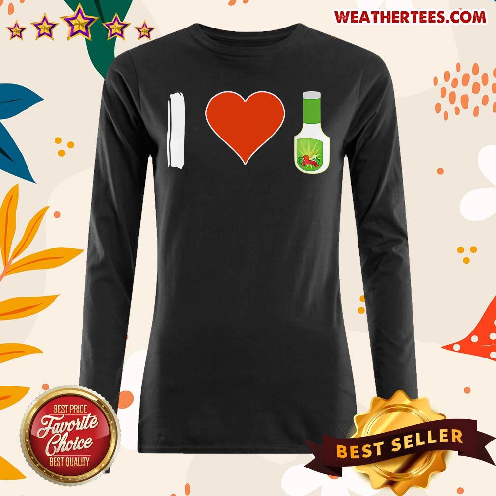 Amused I Love 1 Vegetarian Shirt - Image 3