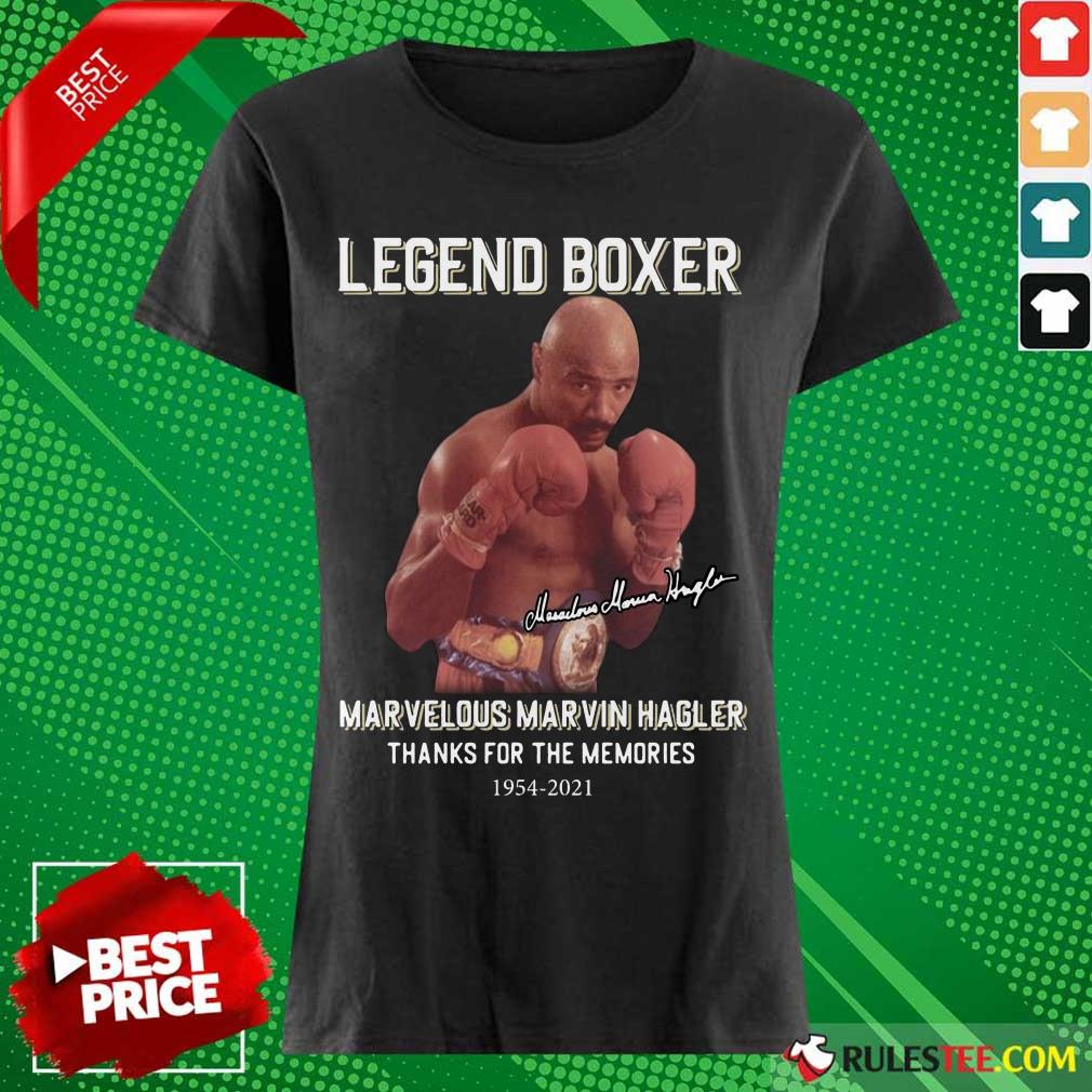 Amused Marvelous Marvin Hagler 2021 Shirt - Image 2