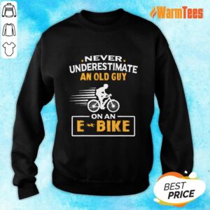 Alternative view of An Old Guy On An E Bike Shirt