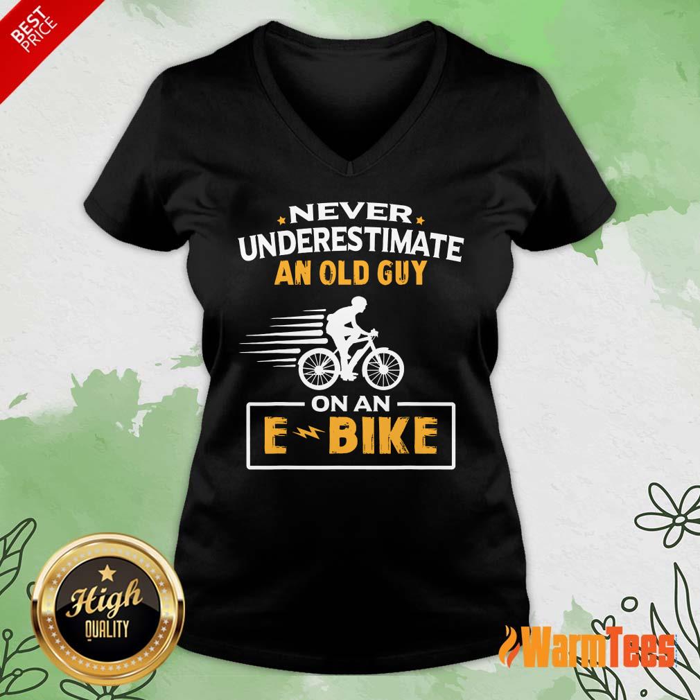 An Old Guy On An E Bike Shirt - Image 5