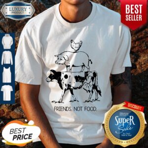 Animal Chicken Pig Cow Friends Not Food Shirt