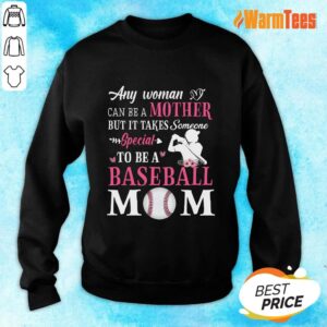Alternative view of Any Woman Mother Baseball Mom Shirt