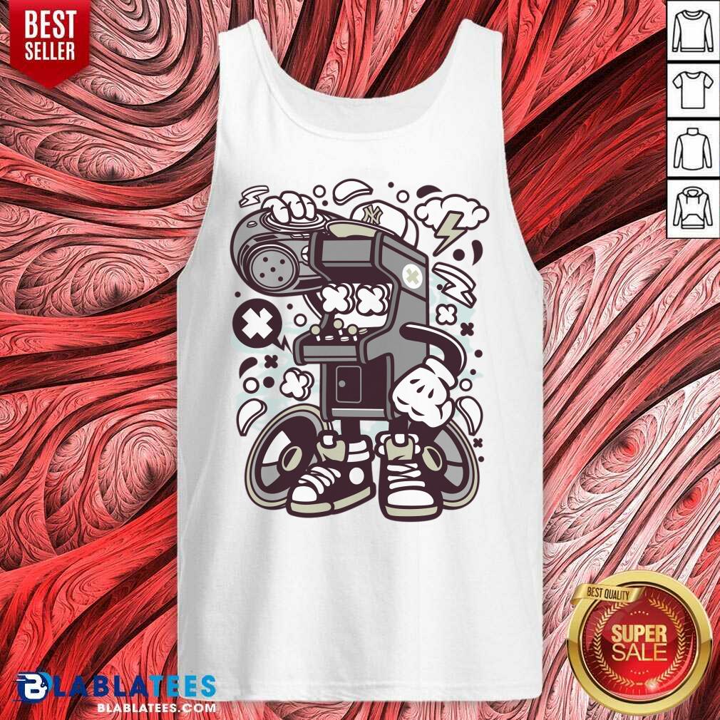 Arcade Game Boombox Shirt - Image 3