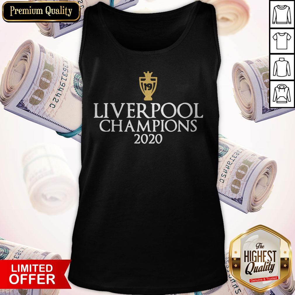 Attractive 19 Liverpool Champions 2020 Shirt - Image 3