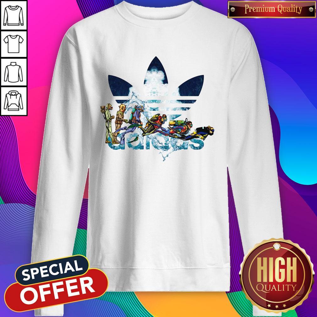 Attractive Adidas Scuba Diving Shirt - Image 4