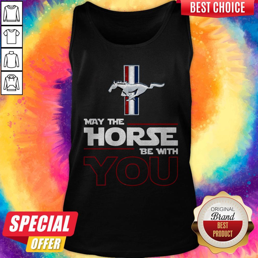 Attractive Ford Mustang May The Horse Be With You Shirt - Image 3