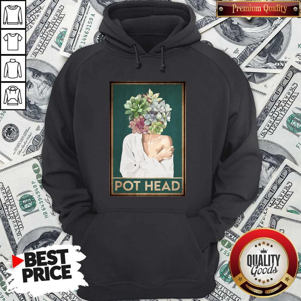 Attractive Girl Garden Pot Head Flower Shirt - Image 5