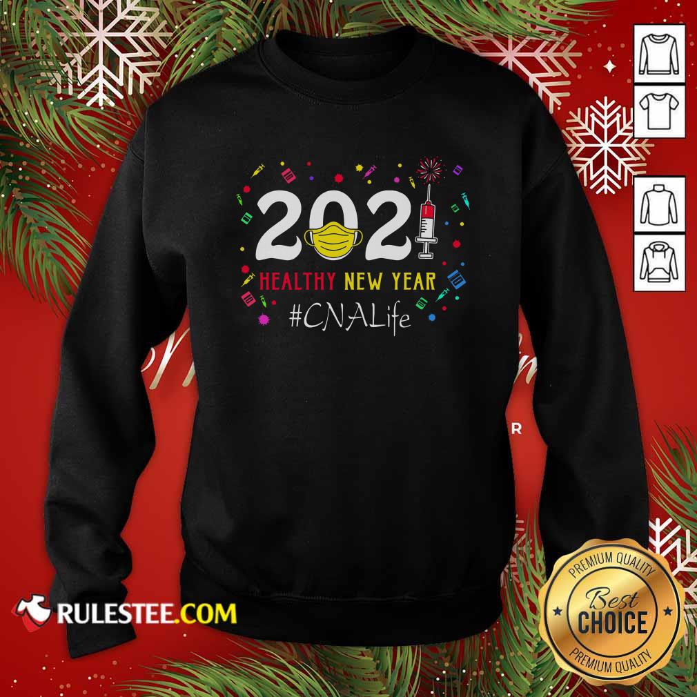 Awesome 2020 Mask Vaccine Healthy New Year Cna Life Shirt - Image 5