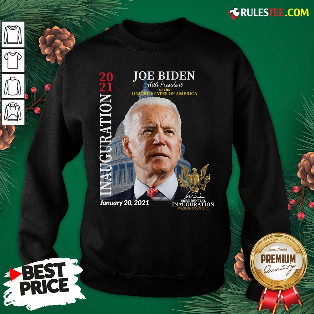 Awesome 2021 Inauguration Day Joe Biden Commemorative Souvenir Shirt - Image 2