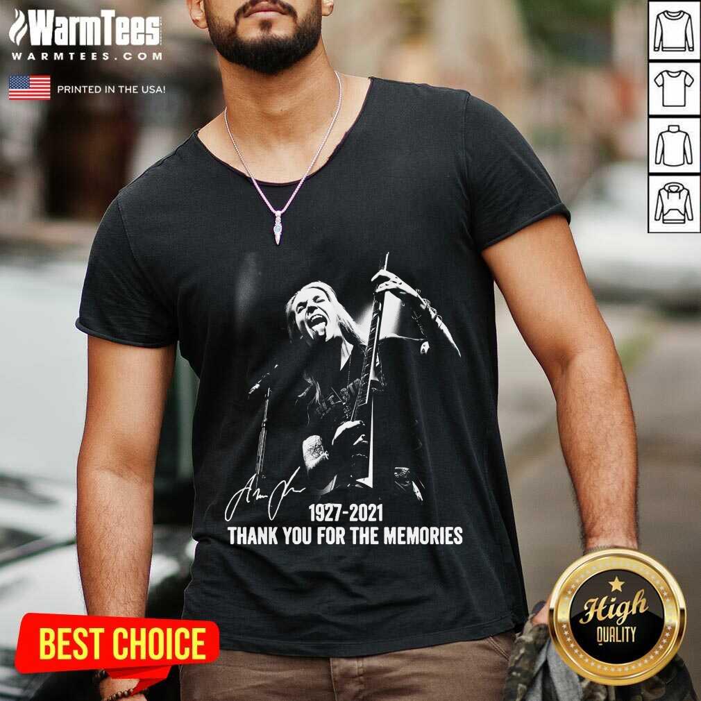 Awesome Alexi Laiho 1927 2021 Thank You For The Memories Signature Shirt - Image 5