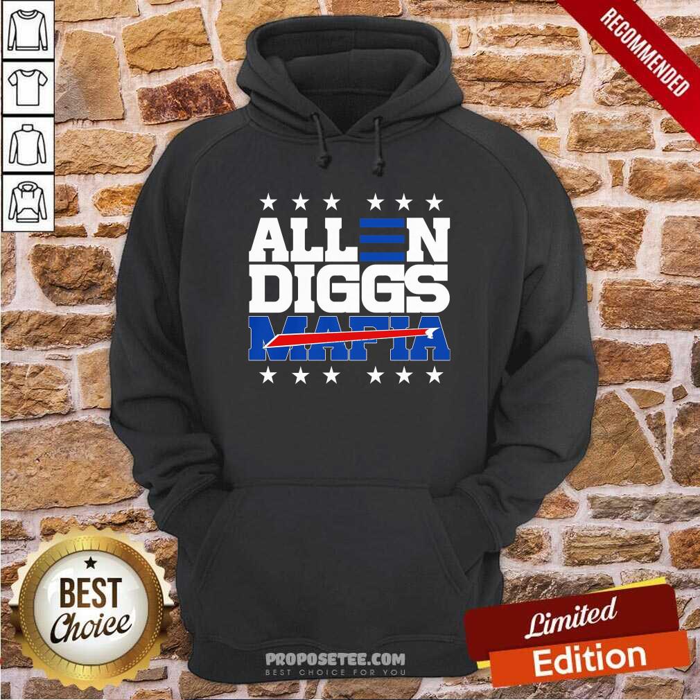 Awesome Allen Diggs 2020 Bills Mafia Shirt - Image 2