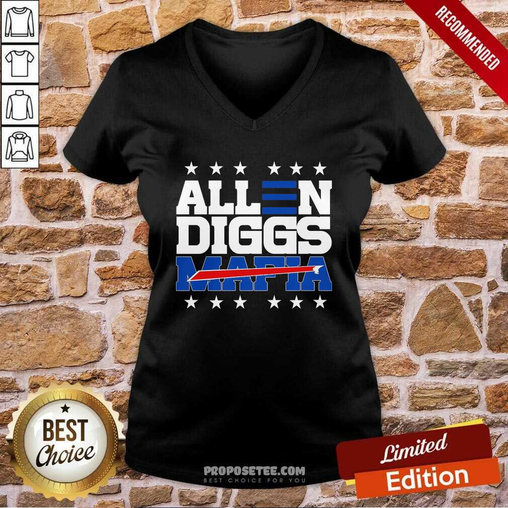 Awesome Allen Diggs 2020 Bills Mafia Shirt - Image 3