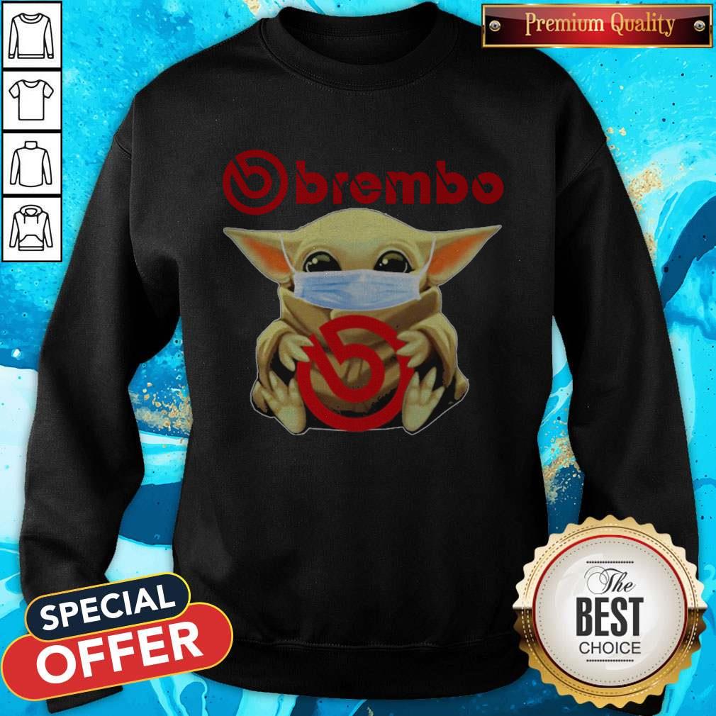 Awesome Baby Yoda Hug Brembo Shirt - Image 4