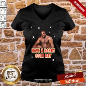 Alternative view of Awesome Barry Wood Have A Barry Good Day Shirt