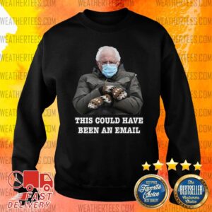 Alternative view of Awesome Bernie Mittens Funny Bernie Sanders Meme Inauguration Day Shirt
