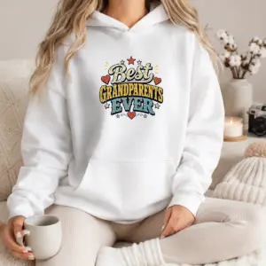 Alternative view of Awesome Best Grandparents Ever Retro Distressed Shirt