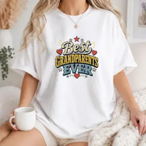 Awesome Best Grandparents Ever Retro Distressed Shirt