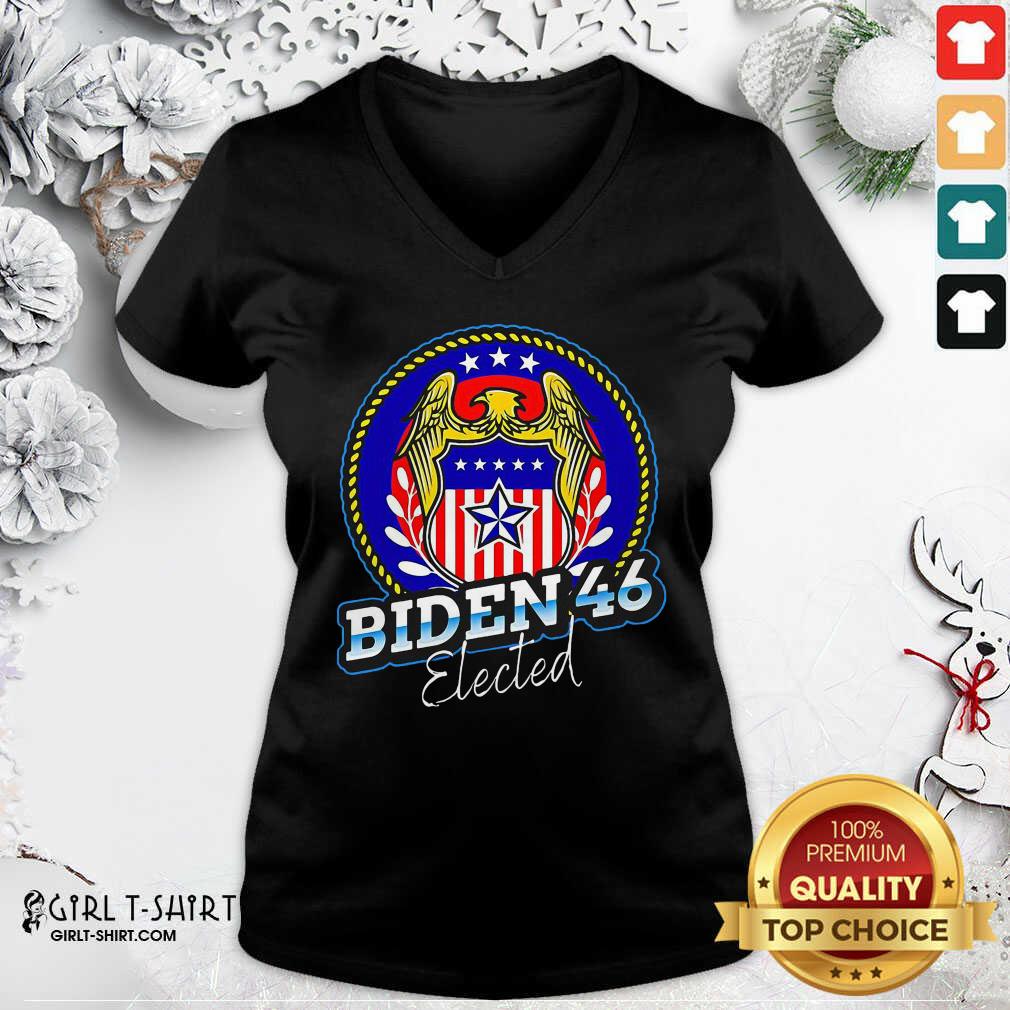 Awesome Biden 46 Elected 46Th President Shirt - Image 2