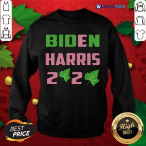 Alternative view of Awesome Biden Harris AKA 2020 Election Sorority Green and Pink Shirt