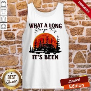 Alternative view of Awesome Car What A Long Strange Trip It’s Been Sunset Shirt